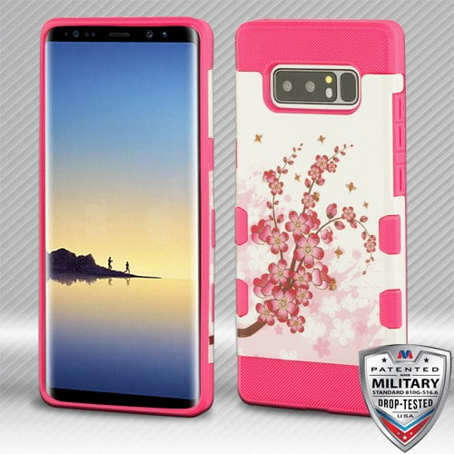 MyBat Mybat TUFF Hybrid Case Spring Flowers/Electric Pink Cell Phone Case MyBat Mybat TUFF Hybrid Case Spring Flowers/Electric Pink Cell Phone Case
